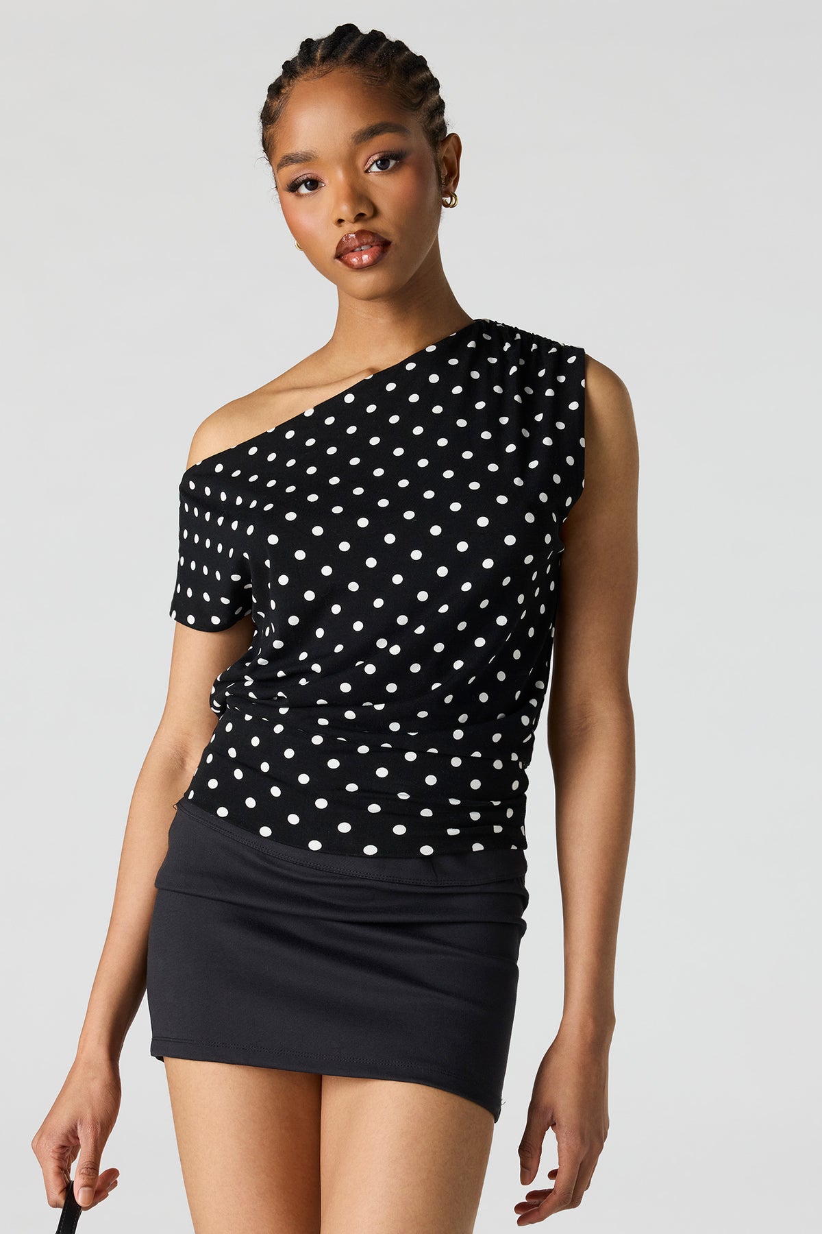 Alt View 4. Off Shoulder Top - Ivory