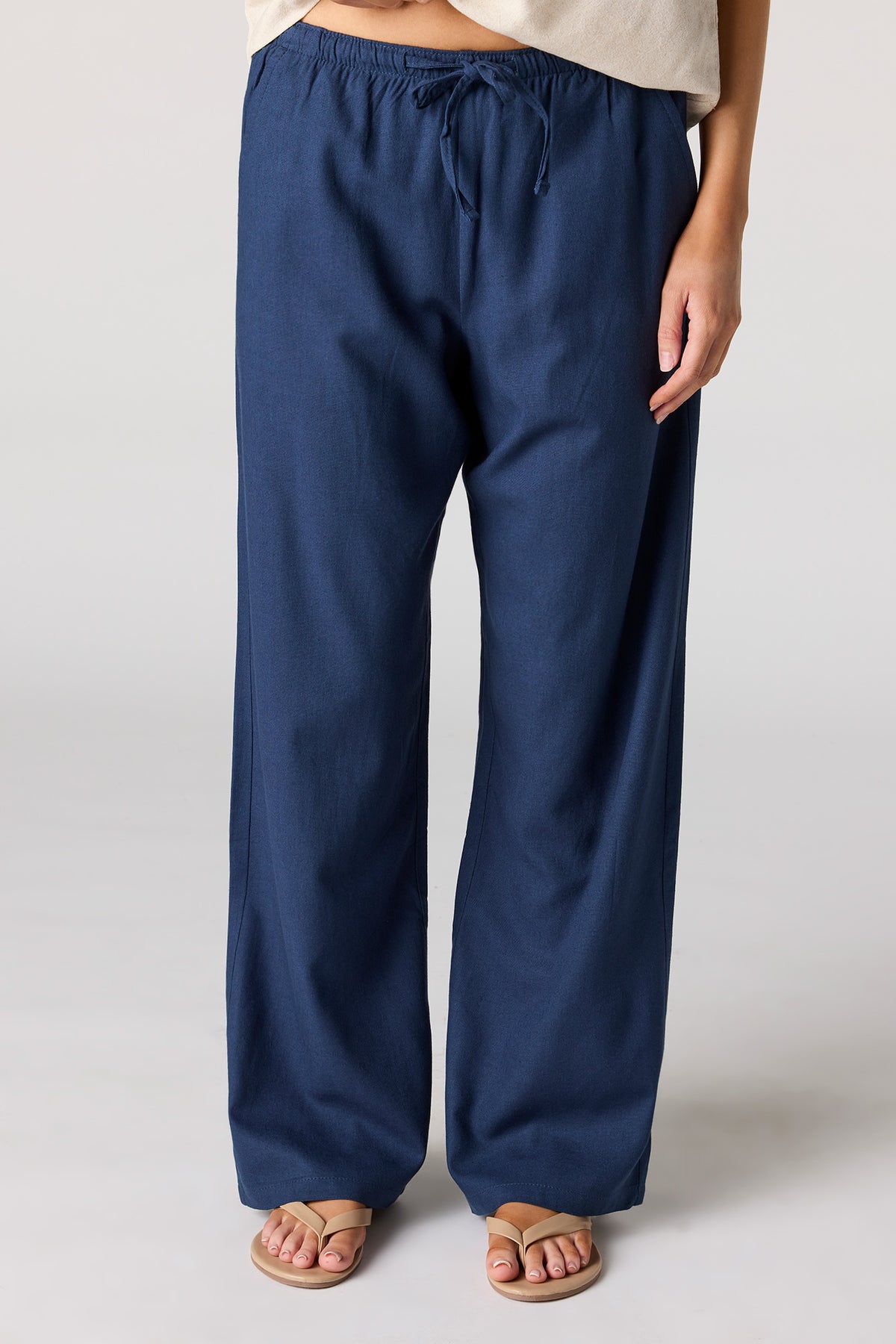 Alt View 2. Wide Leg Pant - Navy