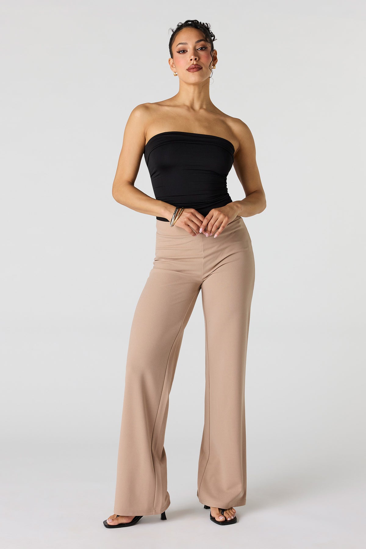 Pantalon à jambe droite
