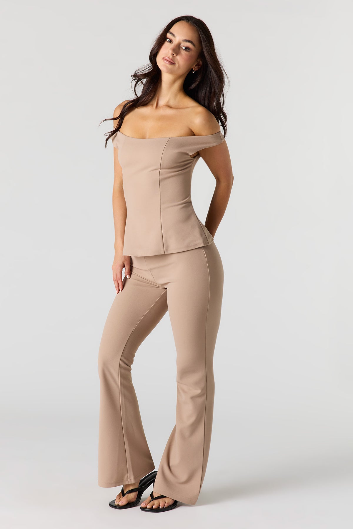 Flare Pant - Cream