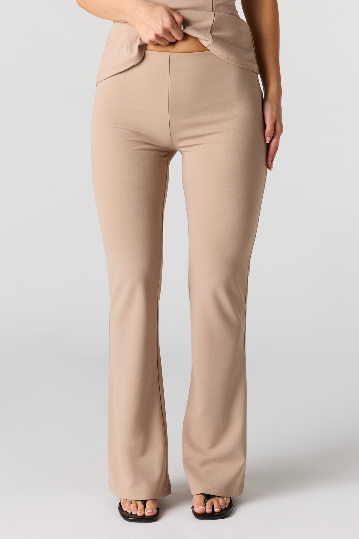 Alt View 2. Flare Pant - Cream