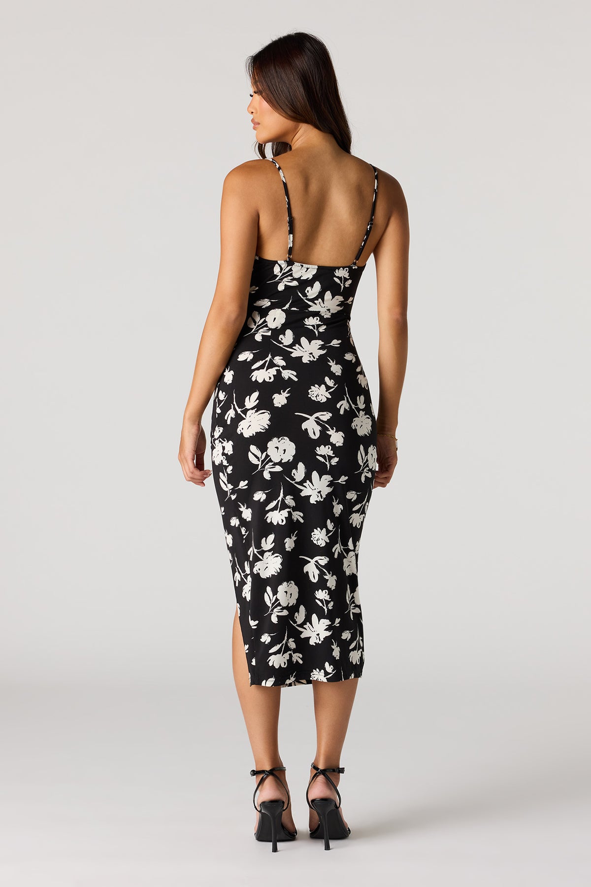 Vue alternative 3. Robe midi croisée à décolleté en coeur