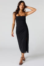 Robe midi en filet