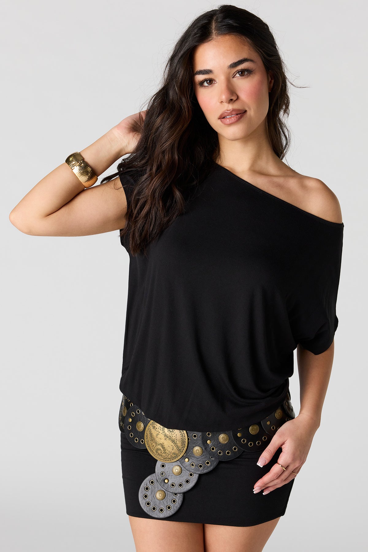 Off Shoulder Mini Dress – Urban Planet