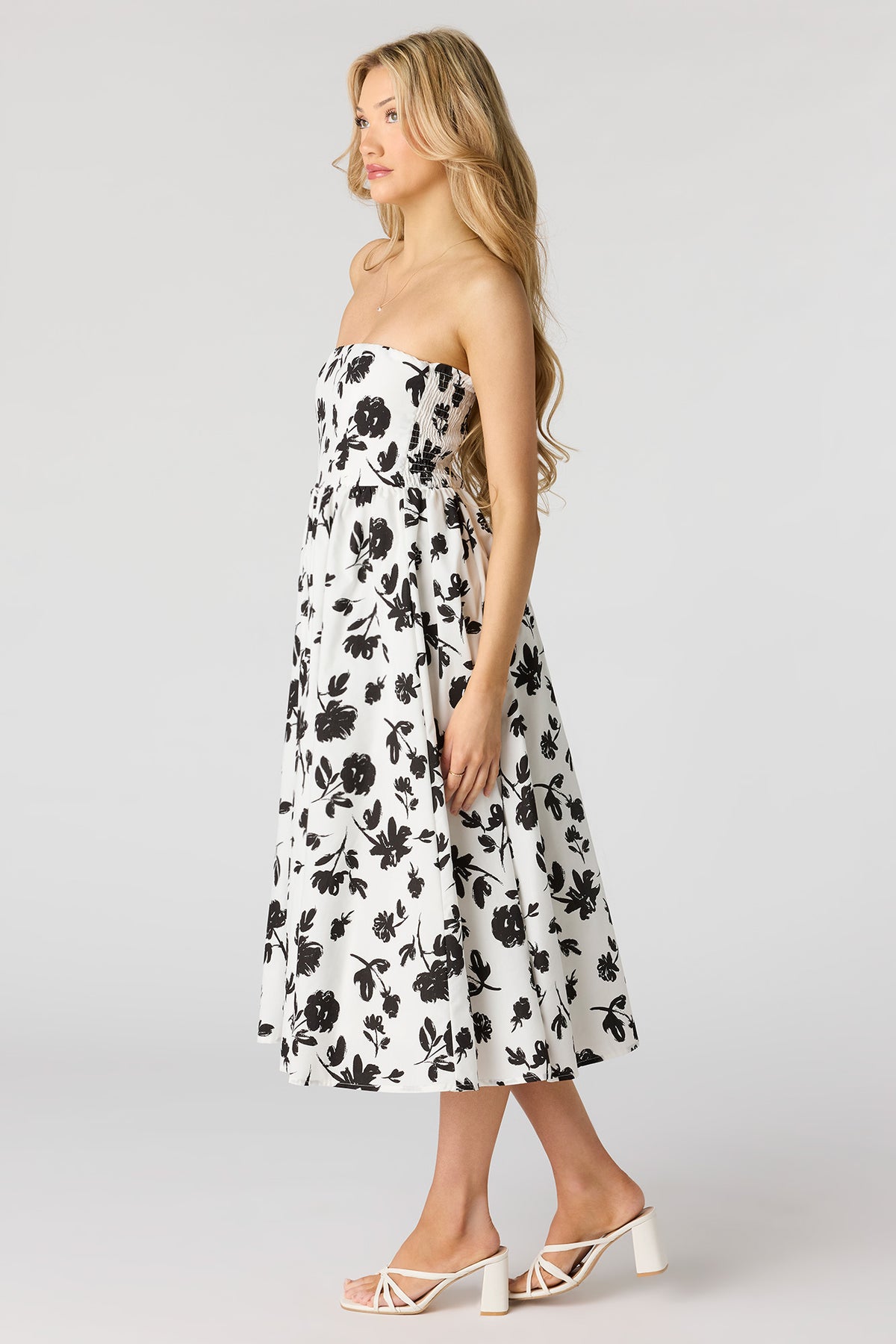 Alt View 2. Midi Tube Dress - Off White