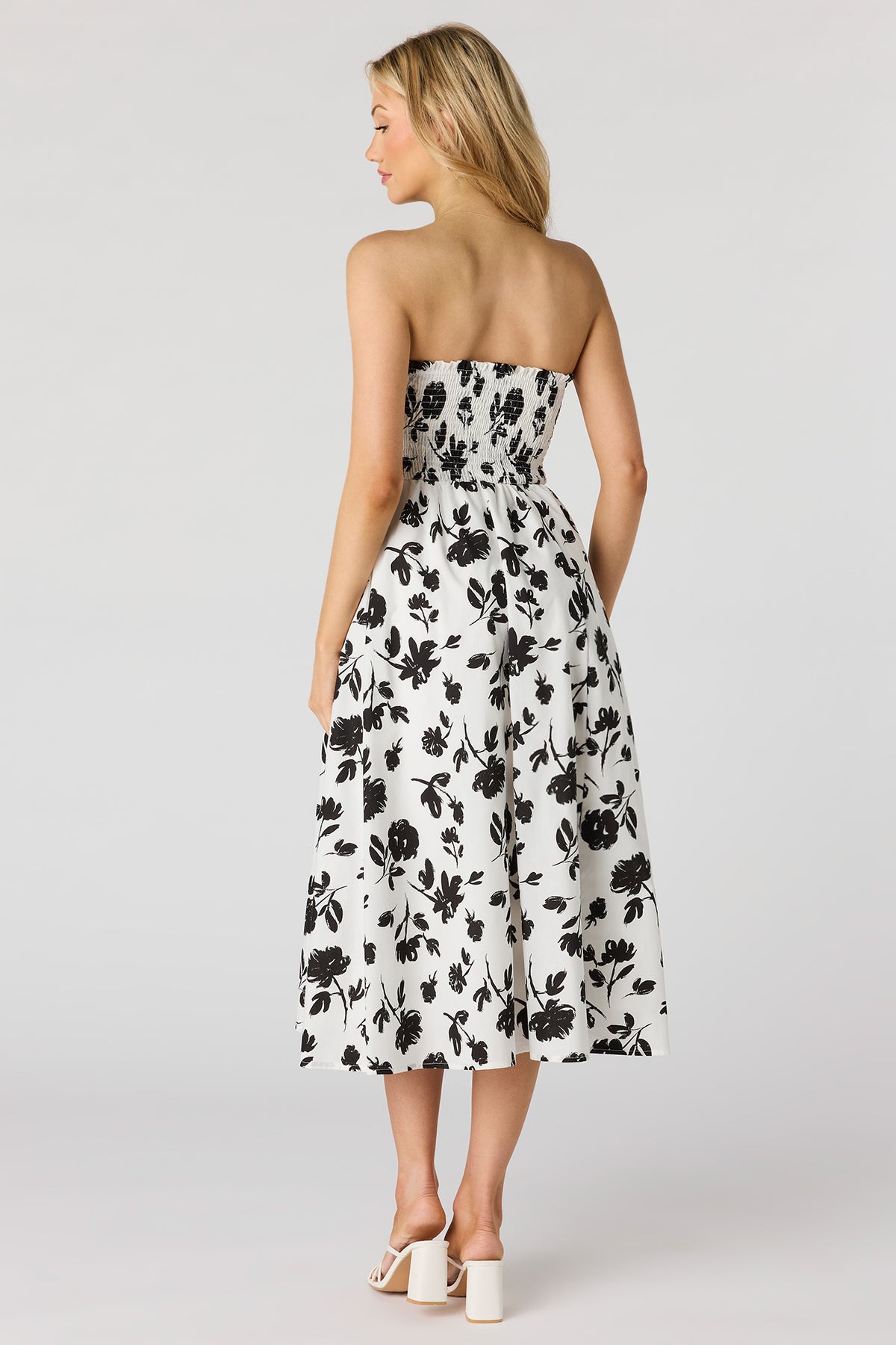 Alt View 3. Midi Tube Dress - Off White