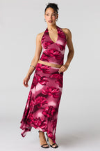Asymmetrical Maxi Skirt