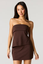Foldover Tube Top