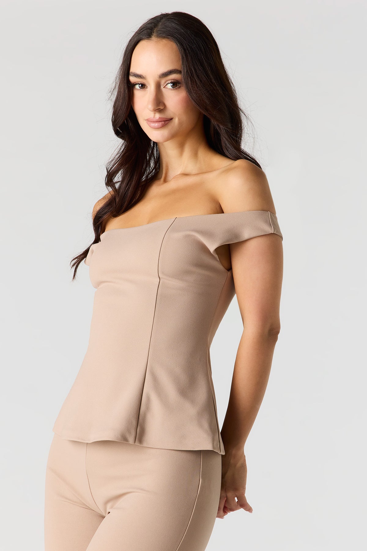 Off-Shoulder Top - Cream