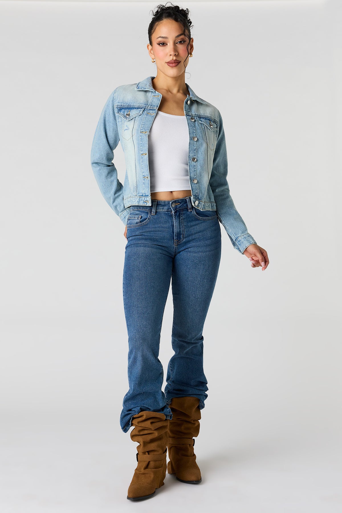 Vue alternative 3. Blouson en denim