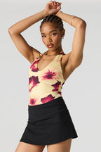 Contour Halter Bodysuit