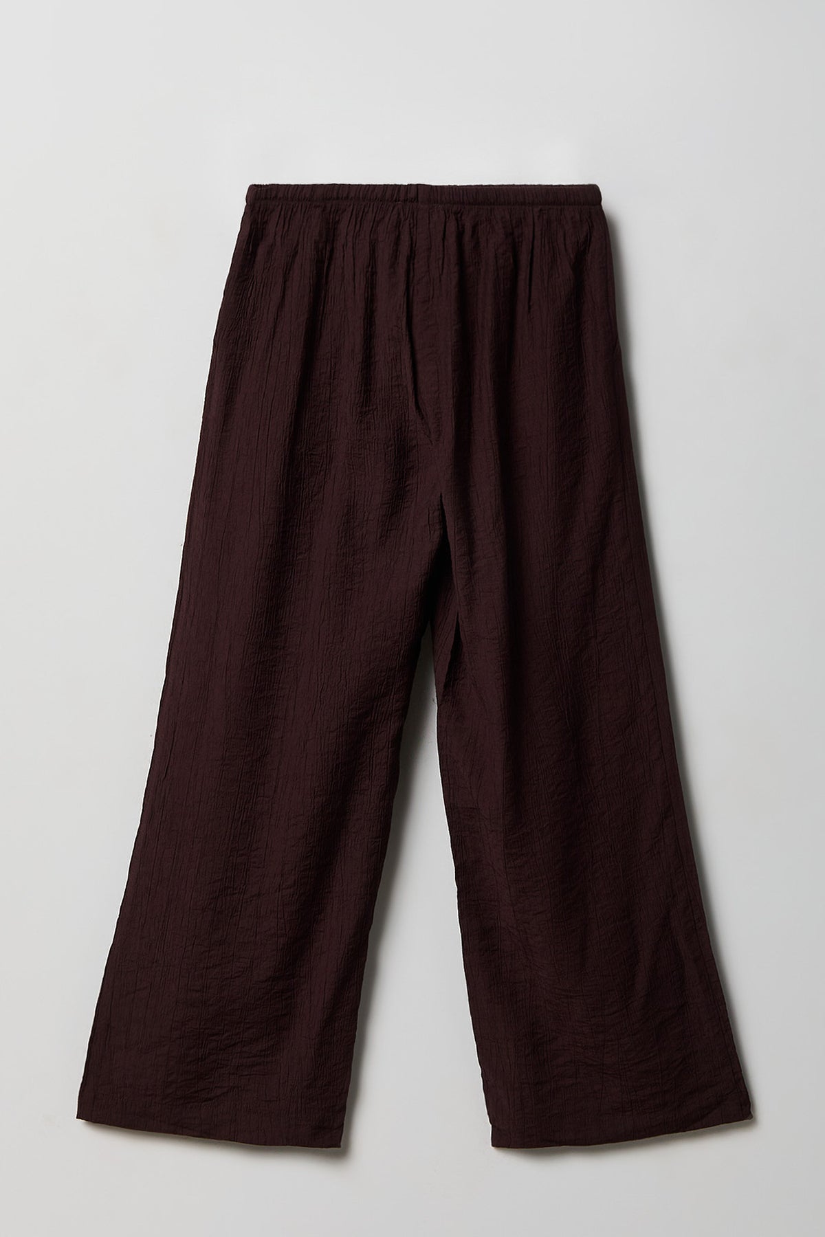 Vue alternative 2. Pantalon texturé fluide à jambe large