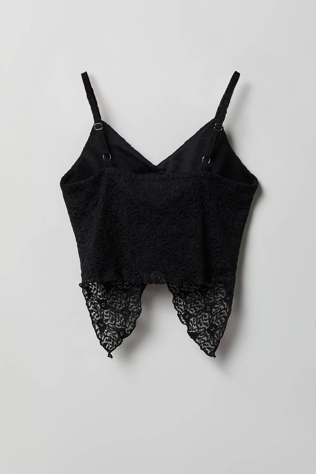 Vue alternative 3. Ensemble avec débardeur en dentelle et jupe-short pour fille