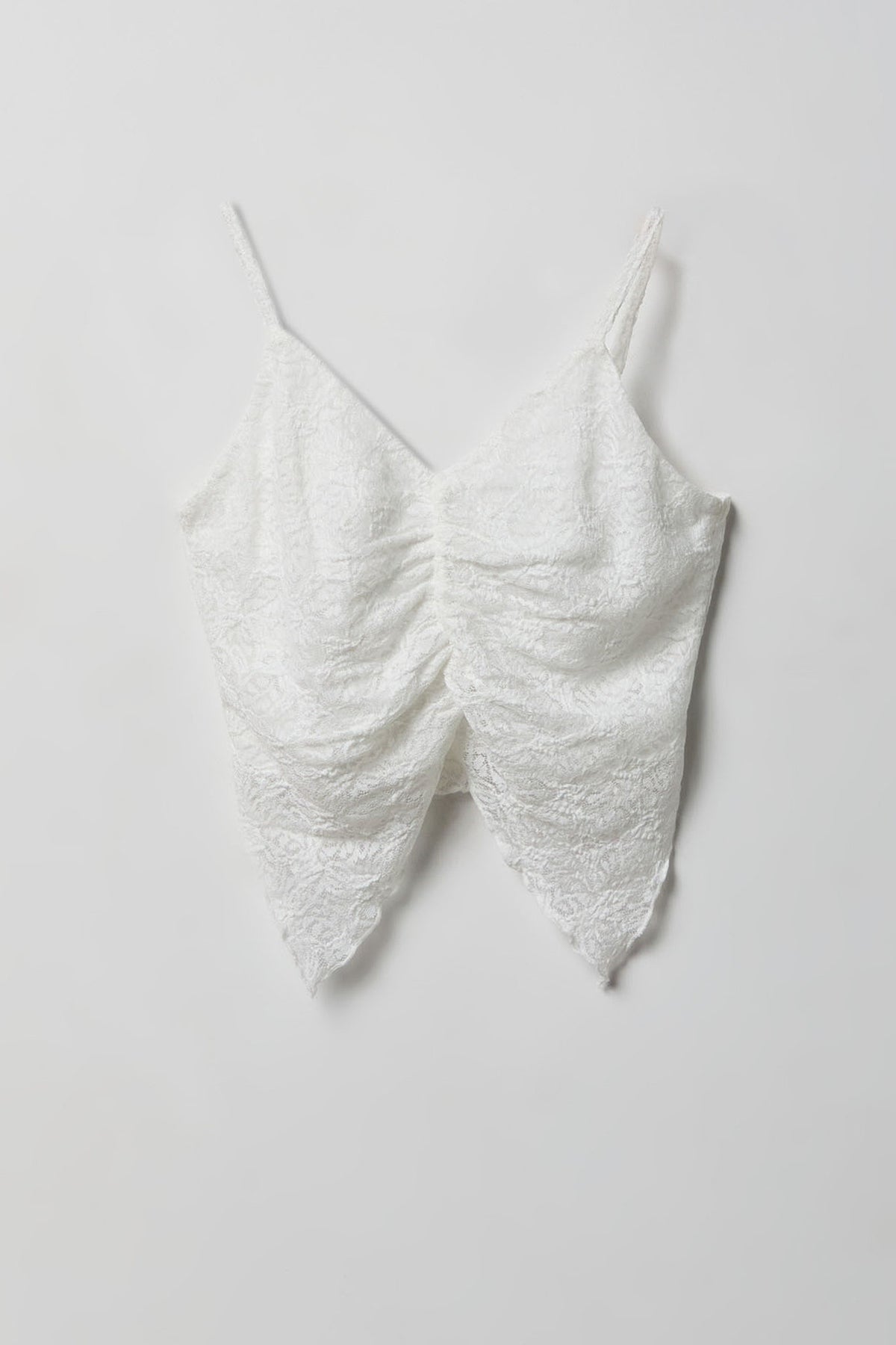 Alt View 2. Girls Lace Tank & Skort Set - White