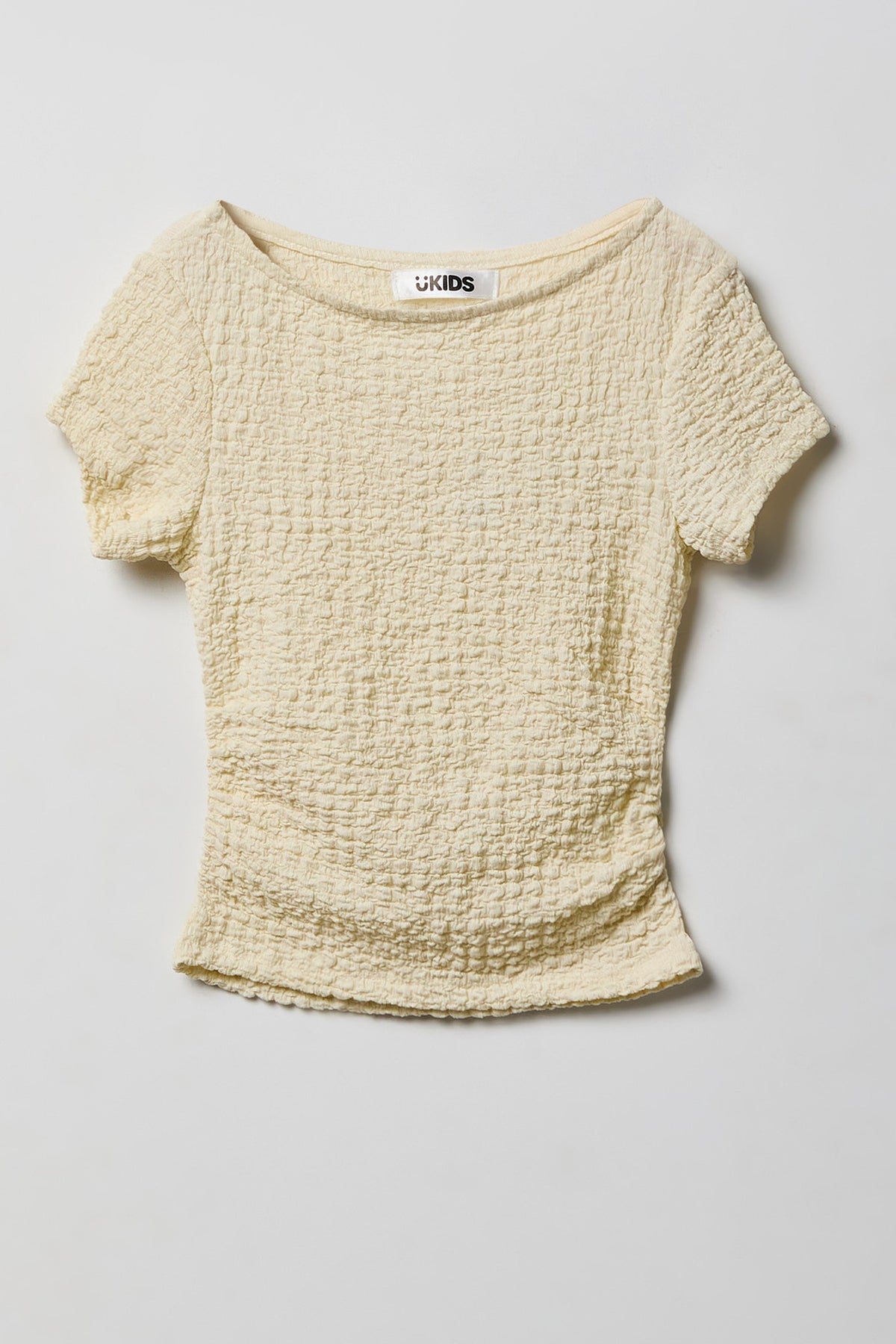 Alt View 3. Girls Textured Top & Pant Set - Ivory