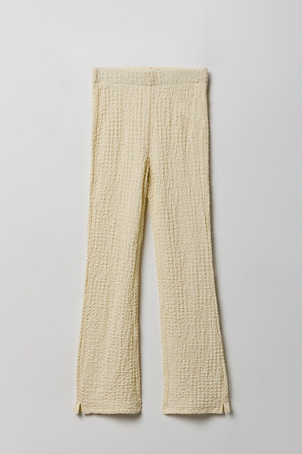 Alt View 4. Girls Textured Top & Pant Set - Ivory