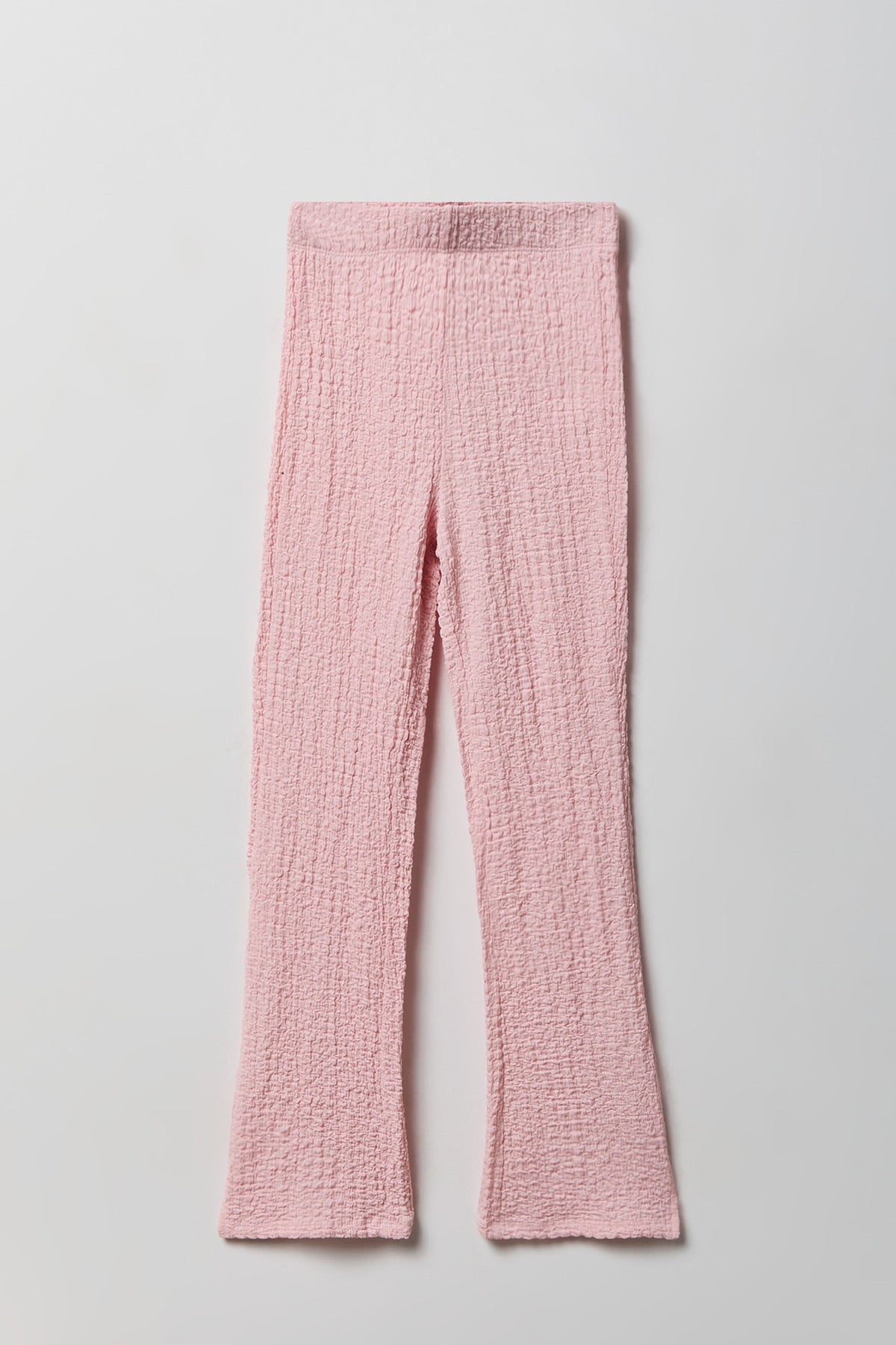 Vue alternative 4. Ensemble avec haut texturé et pantalon pour fille