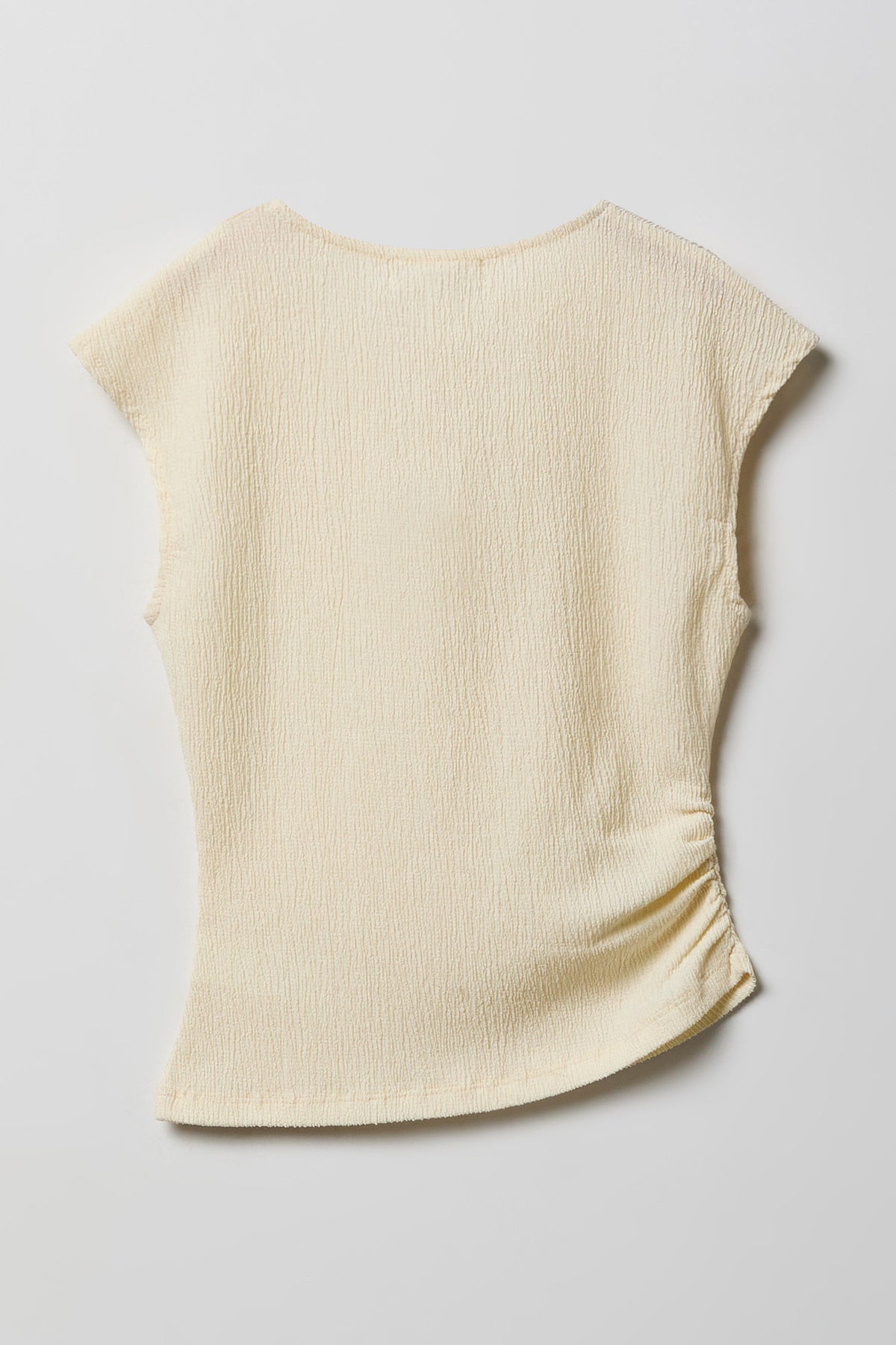 Vue alternative 2. Ensemble avec haut texturé et pantalon pour fille