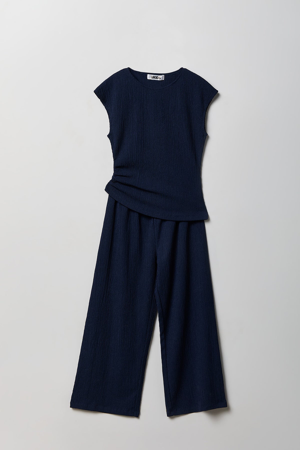 Ensemble avec haut texturé et pantalon pour fille