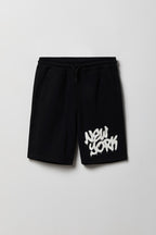 Boys Graphic Fleece Short