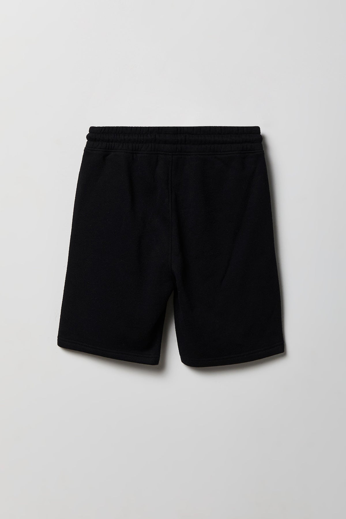 Alt View 2. Boys Graphic Fleece Short - Black
