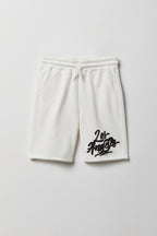 Boys Graphic Fleece Short