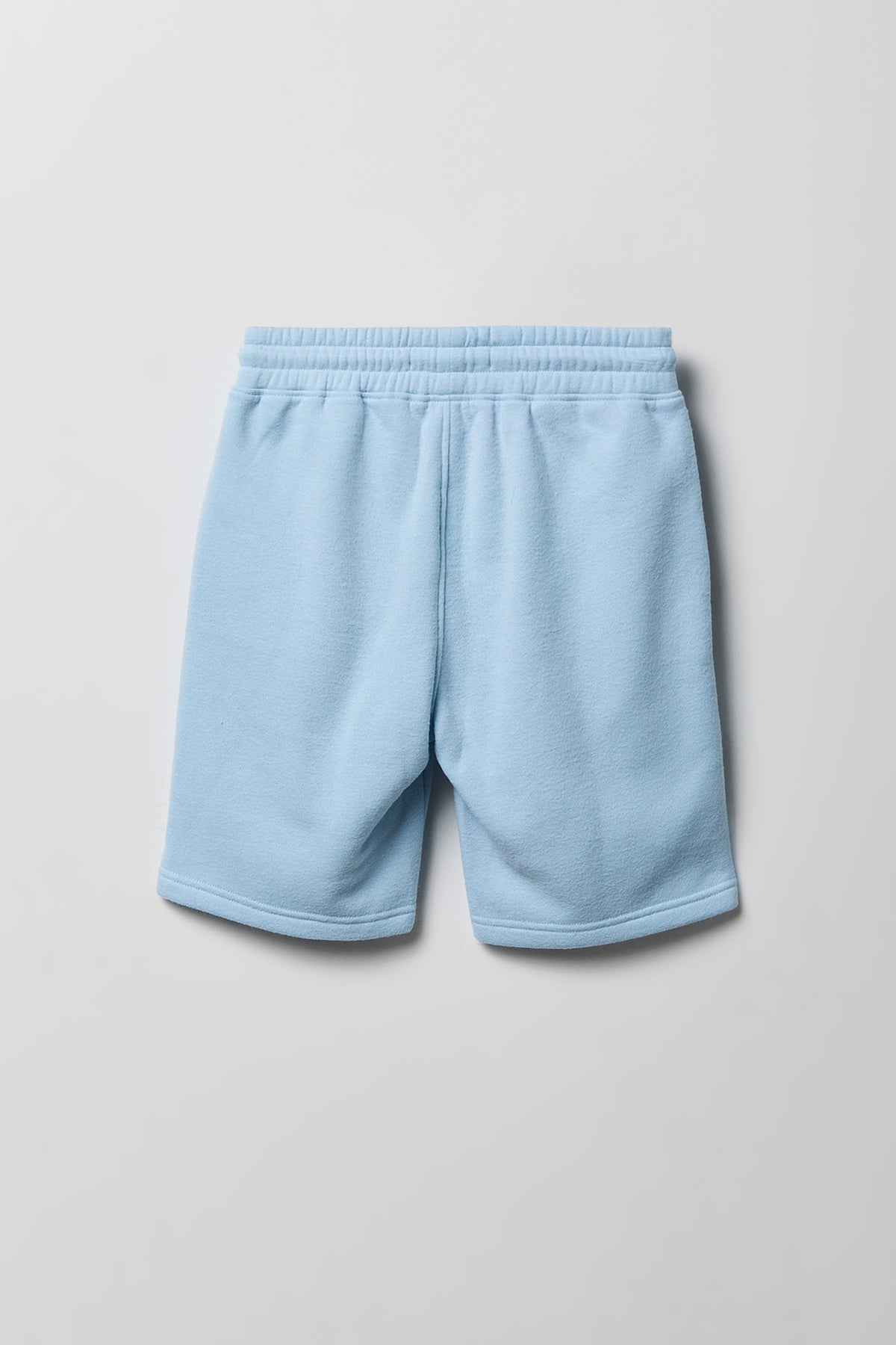 Alt View 2. Boys Graphic Fleece Short - Light Blue