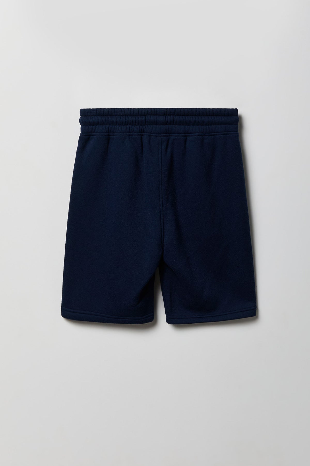 Alt View 2. Boys Graphic Fleece Short - Navy