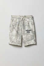 Boys Graphic Fleece Short