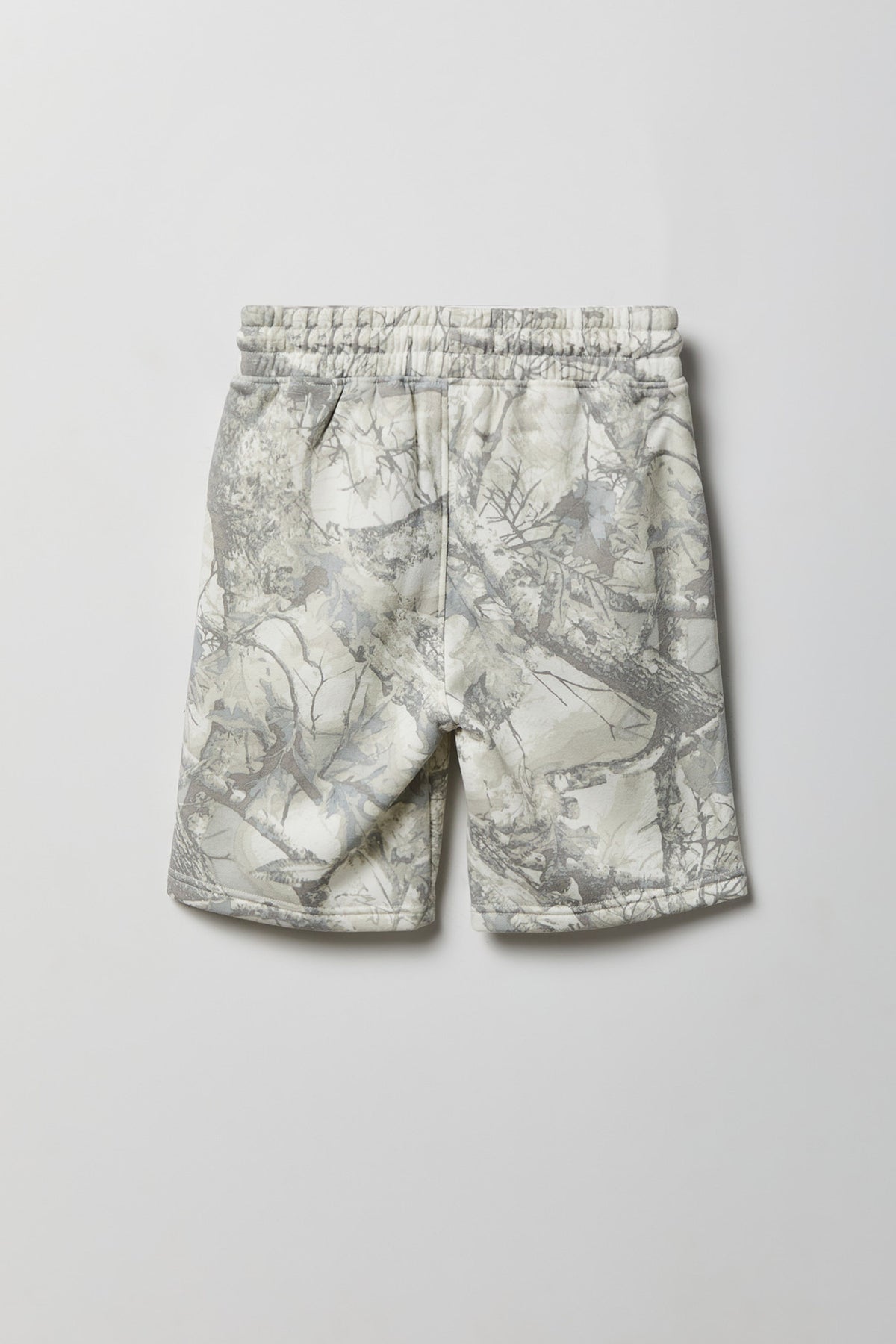 Alt View 2. Boys Graphic Fleece Short - Camouflage