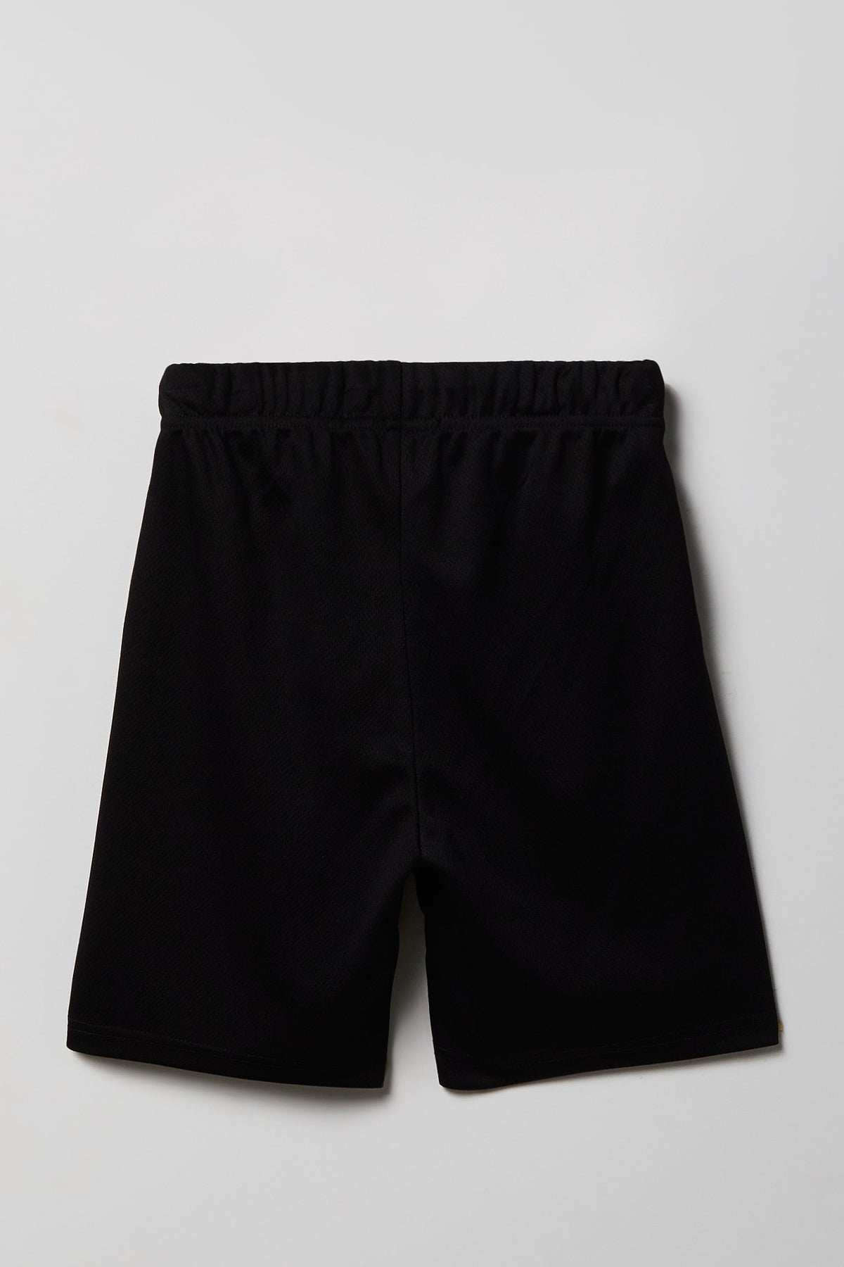 Alt View 2. Boys Graphic Fleece Short - Black