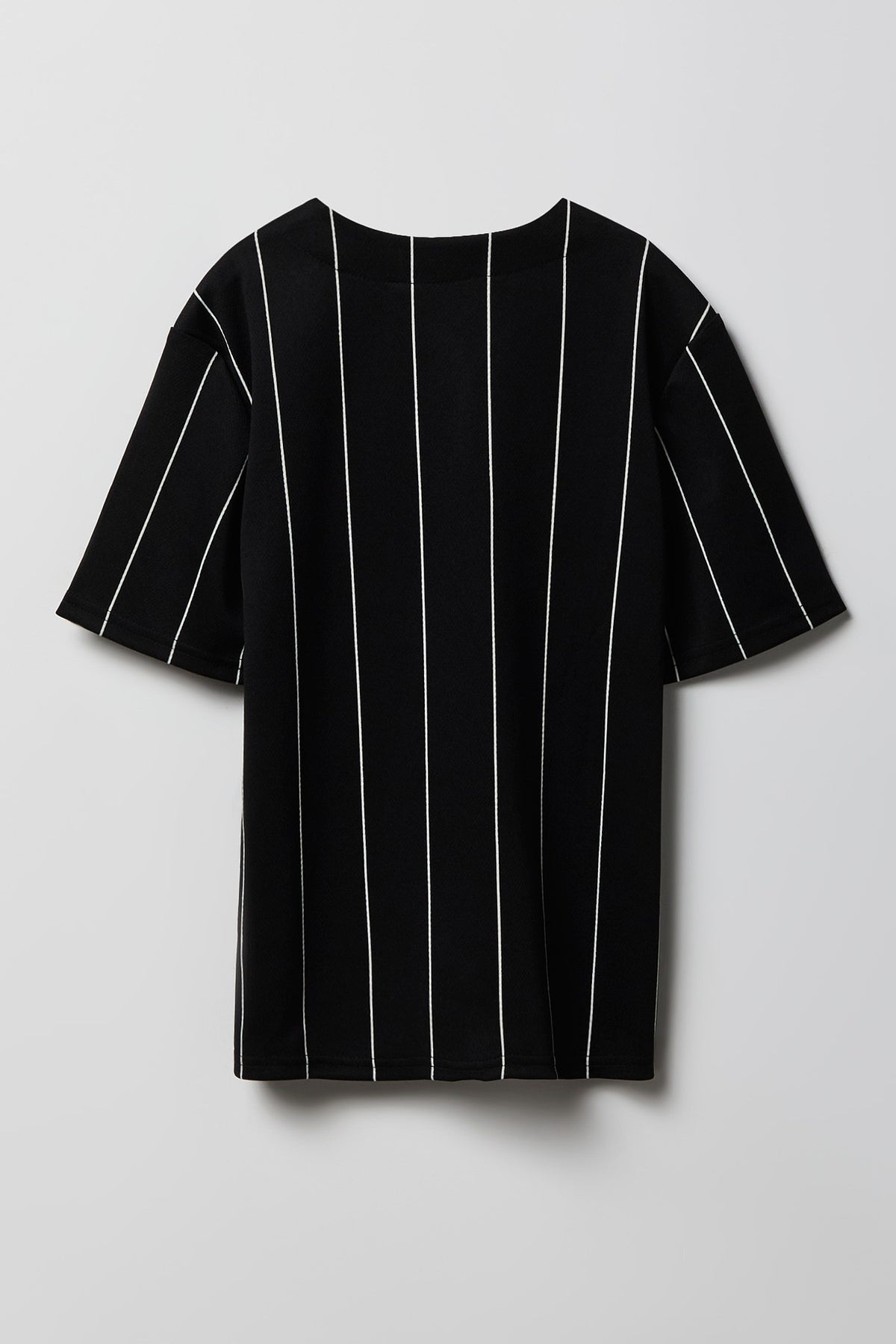 Alt View 2. Boys Graphic Mesh Baseball Jersey - Black
