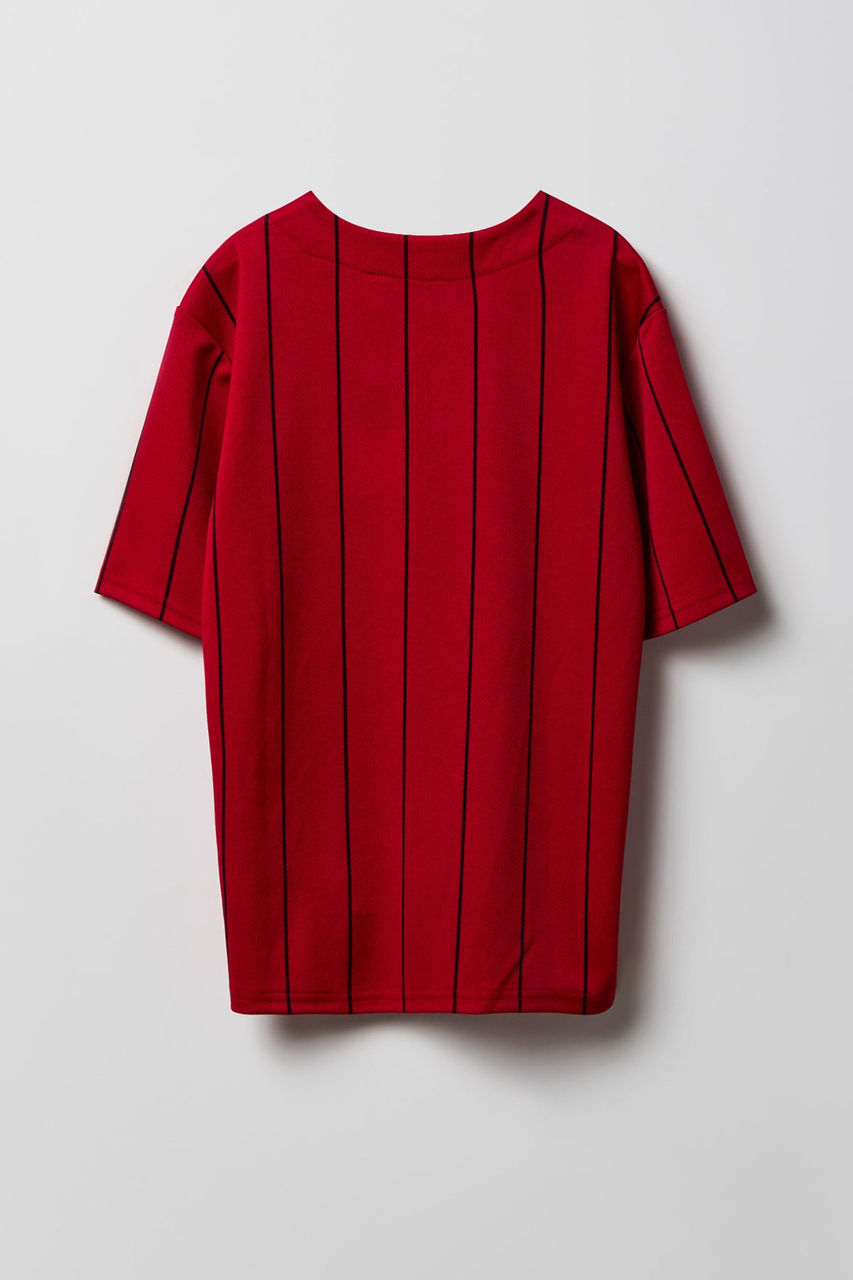 Alt View 2. Boys Graphic Mesh Baseball Jersey - Red