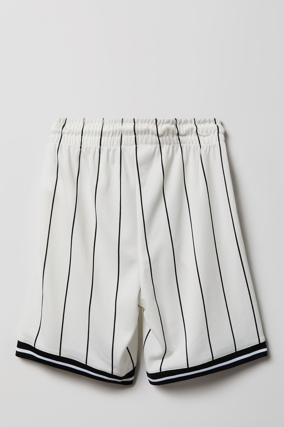 Alt View 2. Boys Graphic Mesh Short - White