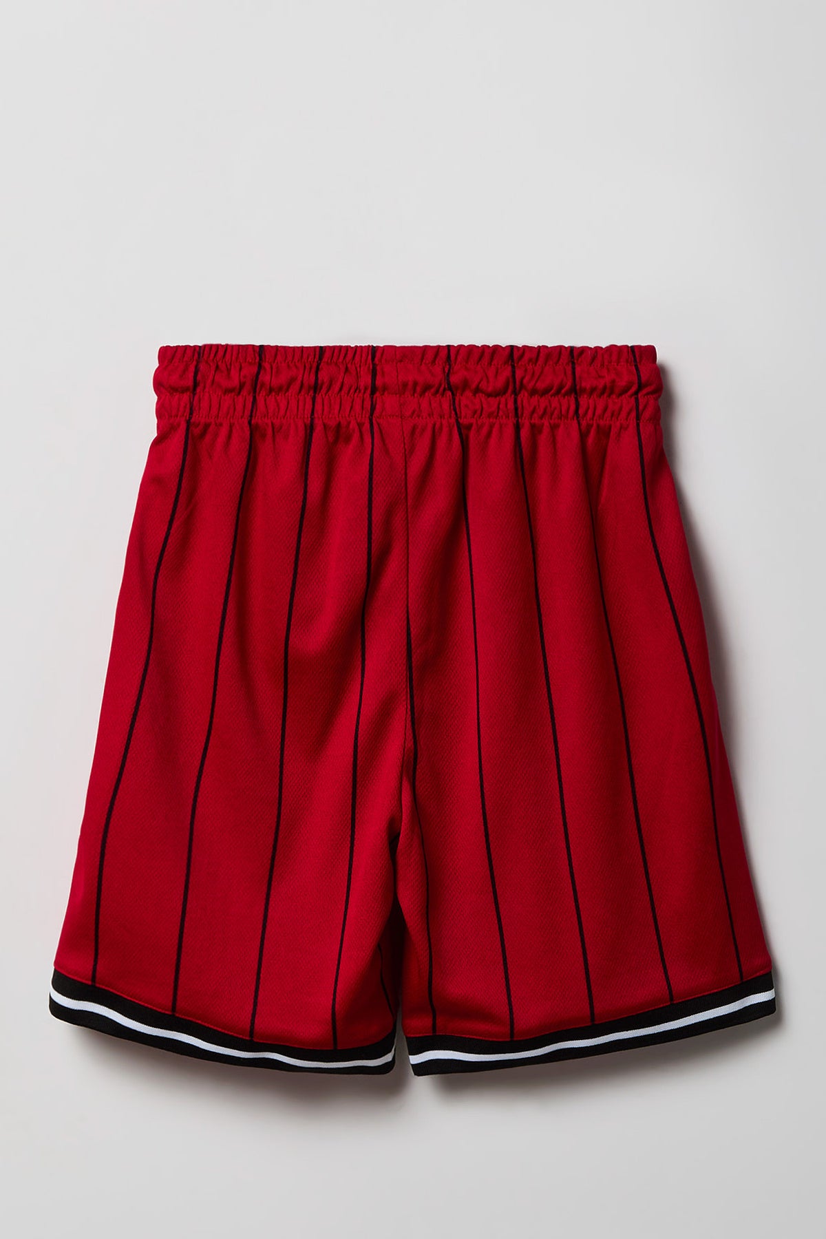 Alt View 2. Boys Graphic Mesh Short - Red
