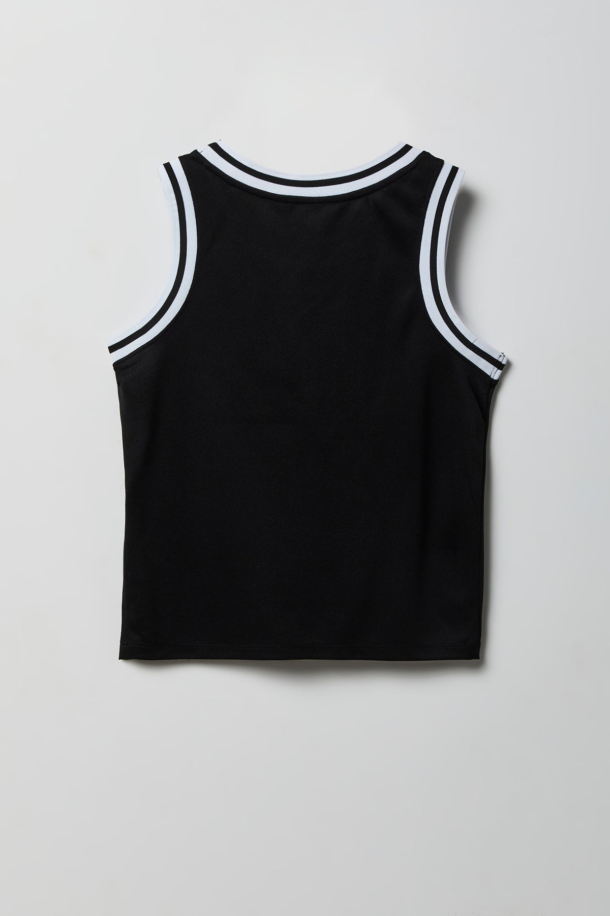 Alt View 2. Boys Graphic Mesh Jersey - Black