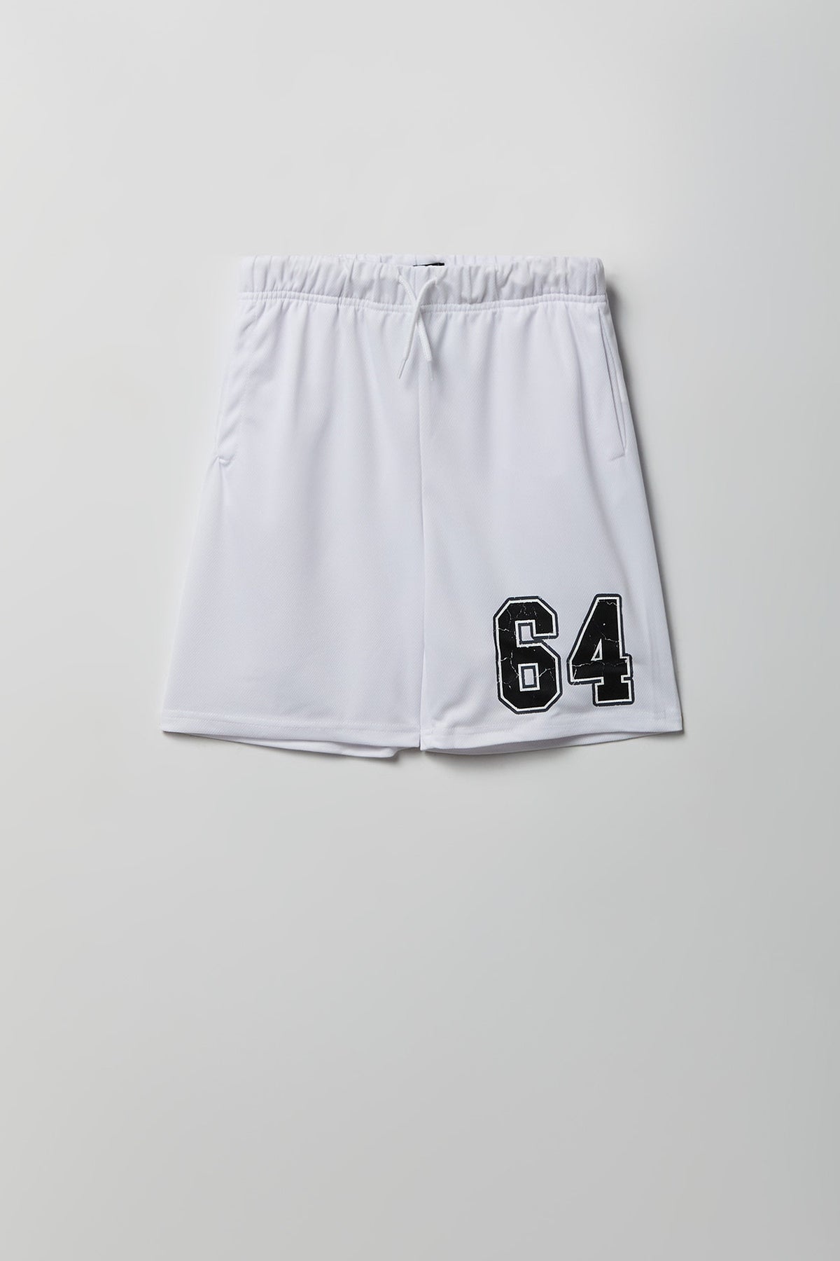 Boys Mesh Active Short - White