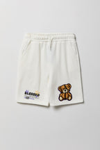Boys Graphic Fleece Short