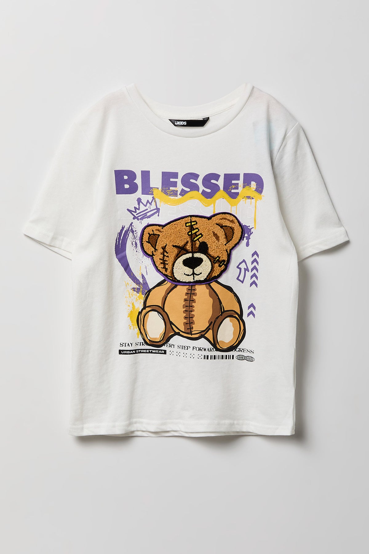 Boys Graphic T-Shirt - White