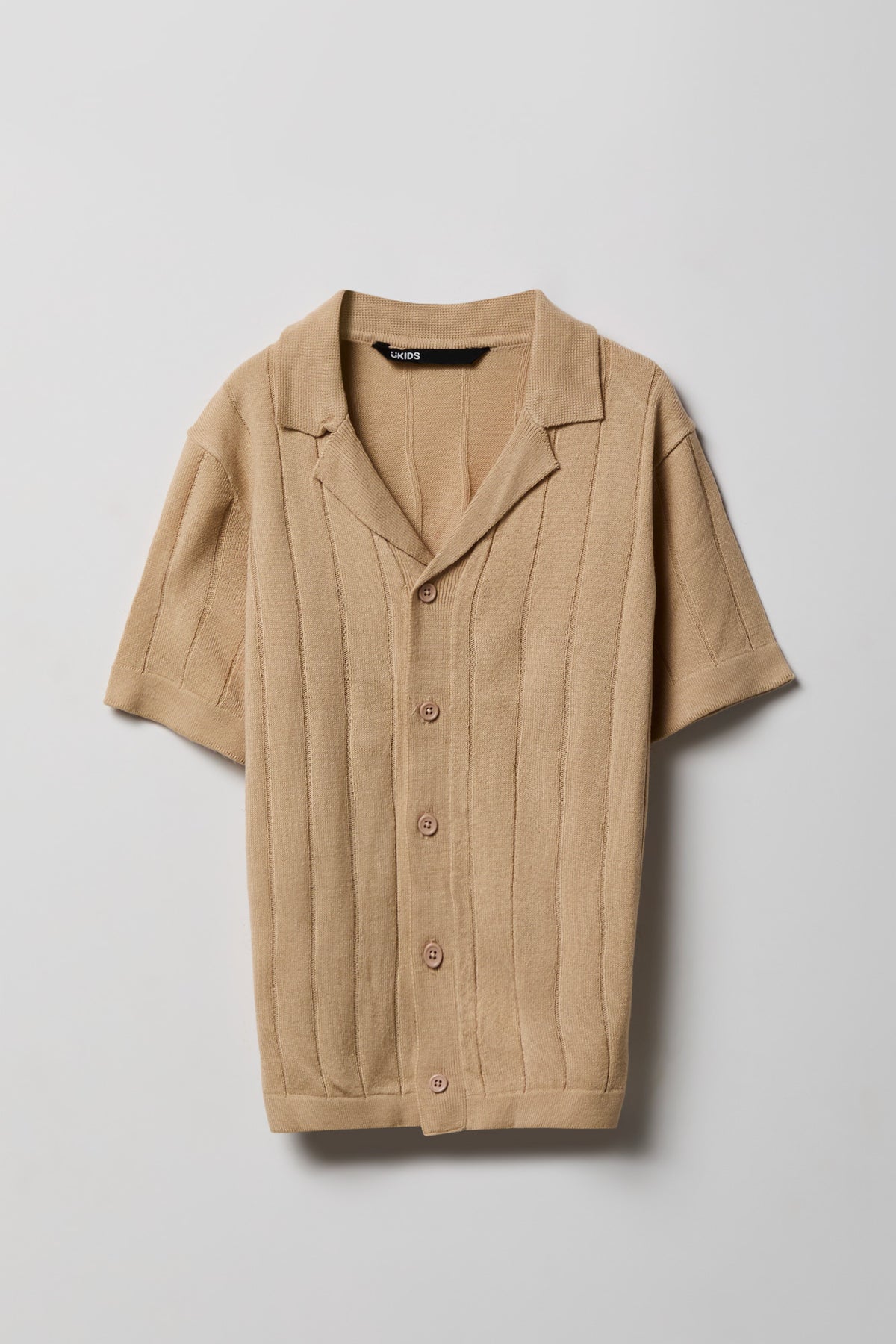 Haut boutonné en tricot pour garçon