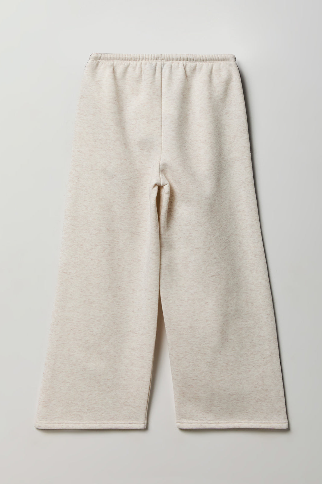 Vue alternative 2. Pantalon d'entraînement à jambe large avec liséré brodé pour fille