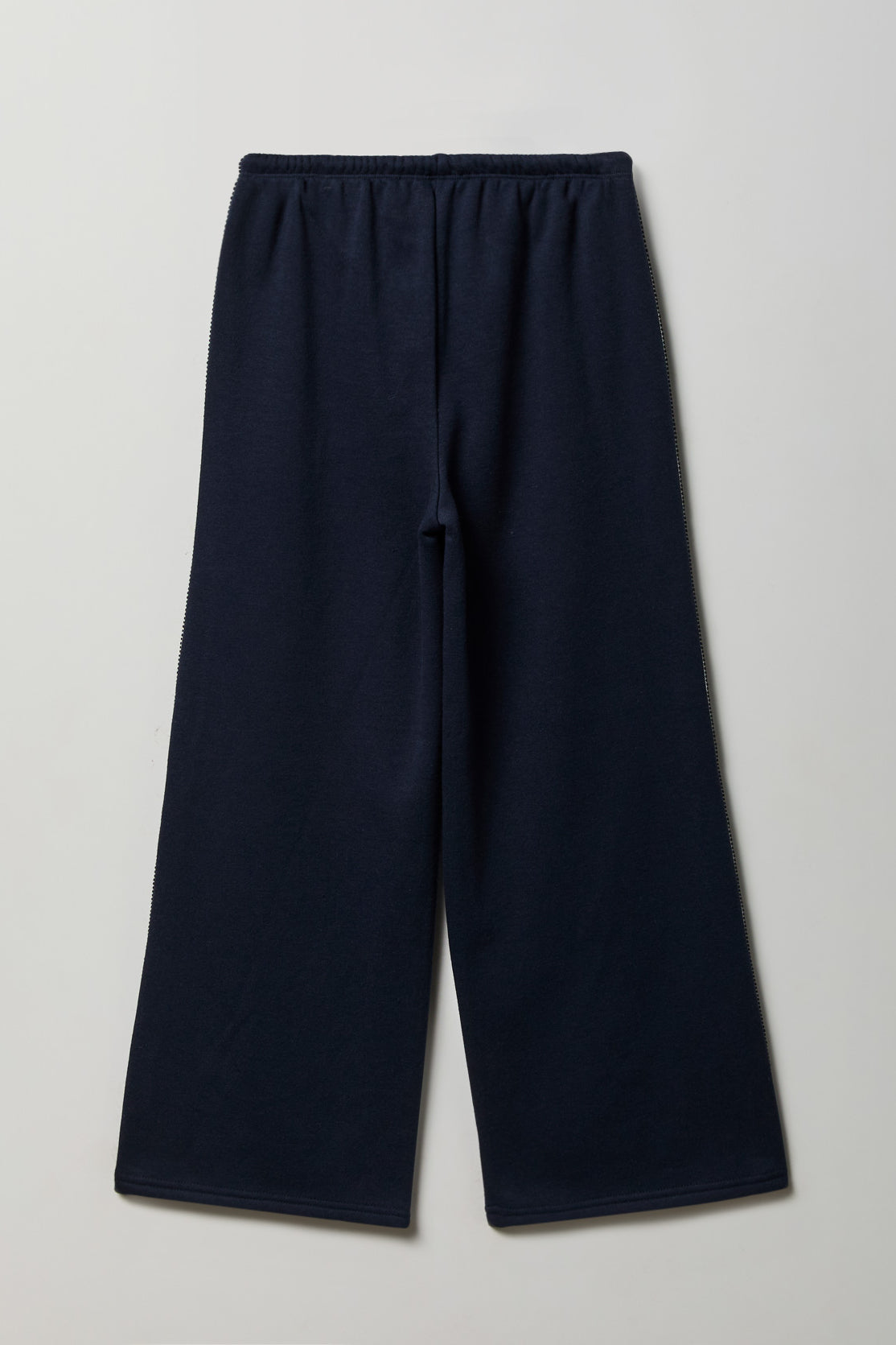 Vue alternative 2. Pantalon d'entraînement à jambe large avec liséré brodé pour fille