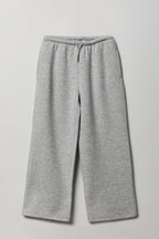 Pantalon d'entraînement à jambe large en molleton de luxe pour fille