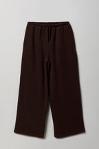 Girls Luxe Fleece Wide Leg Sweatpant