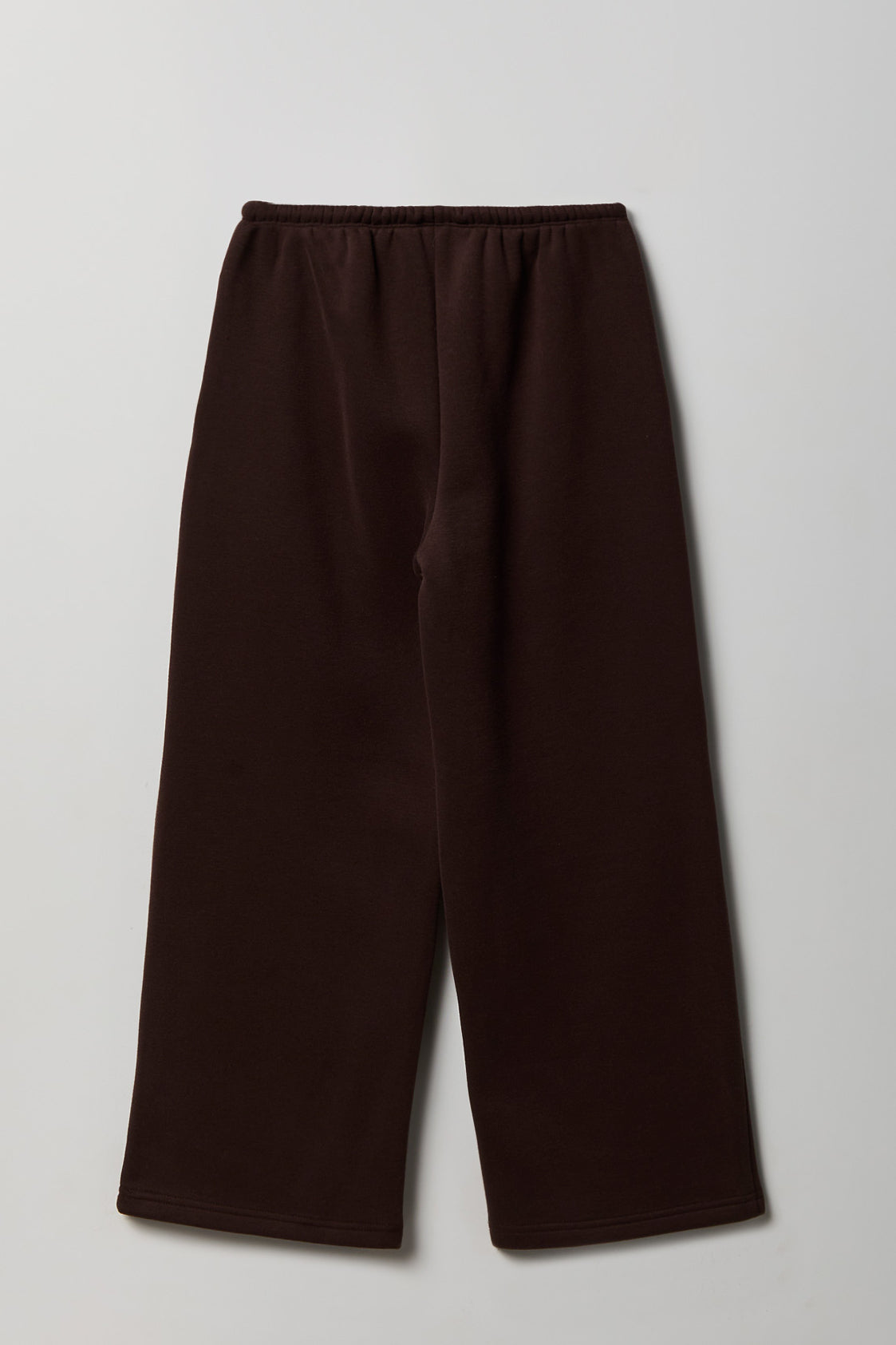 Alt View 2. Girls Luxe Fleece Wide Leg Sweatpant - Brown