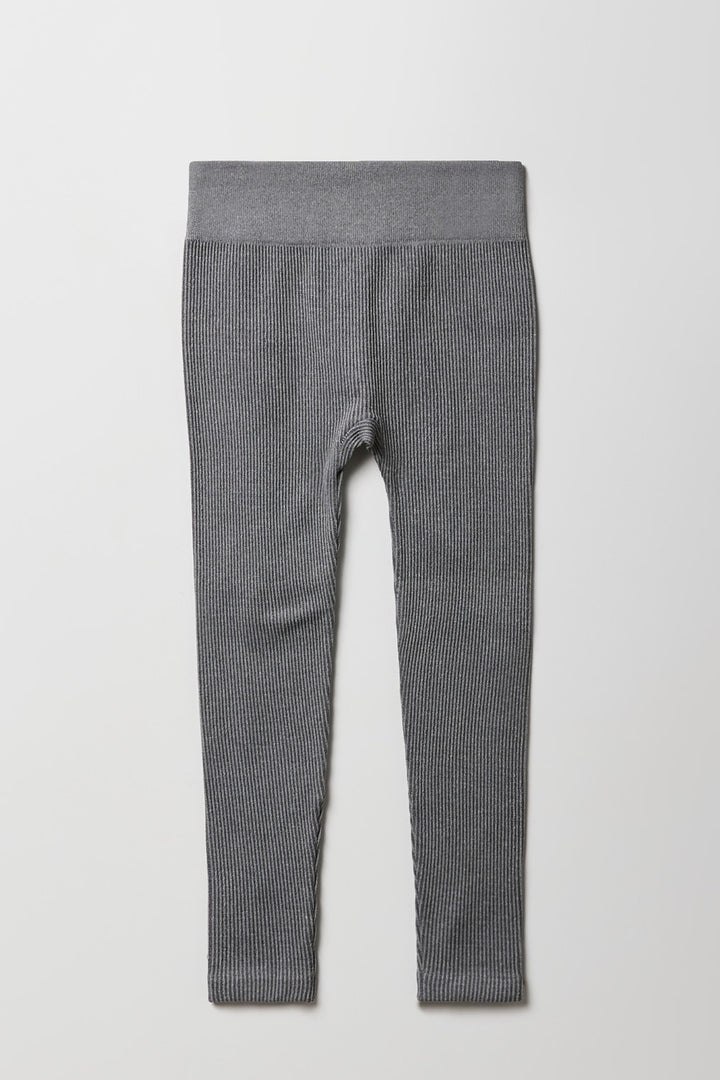 Girls Ribbed Seamless Legging