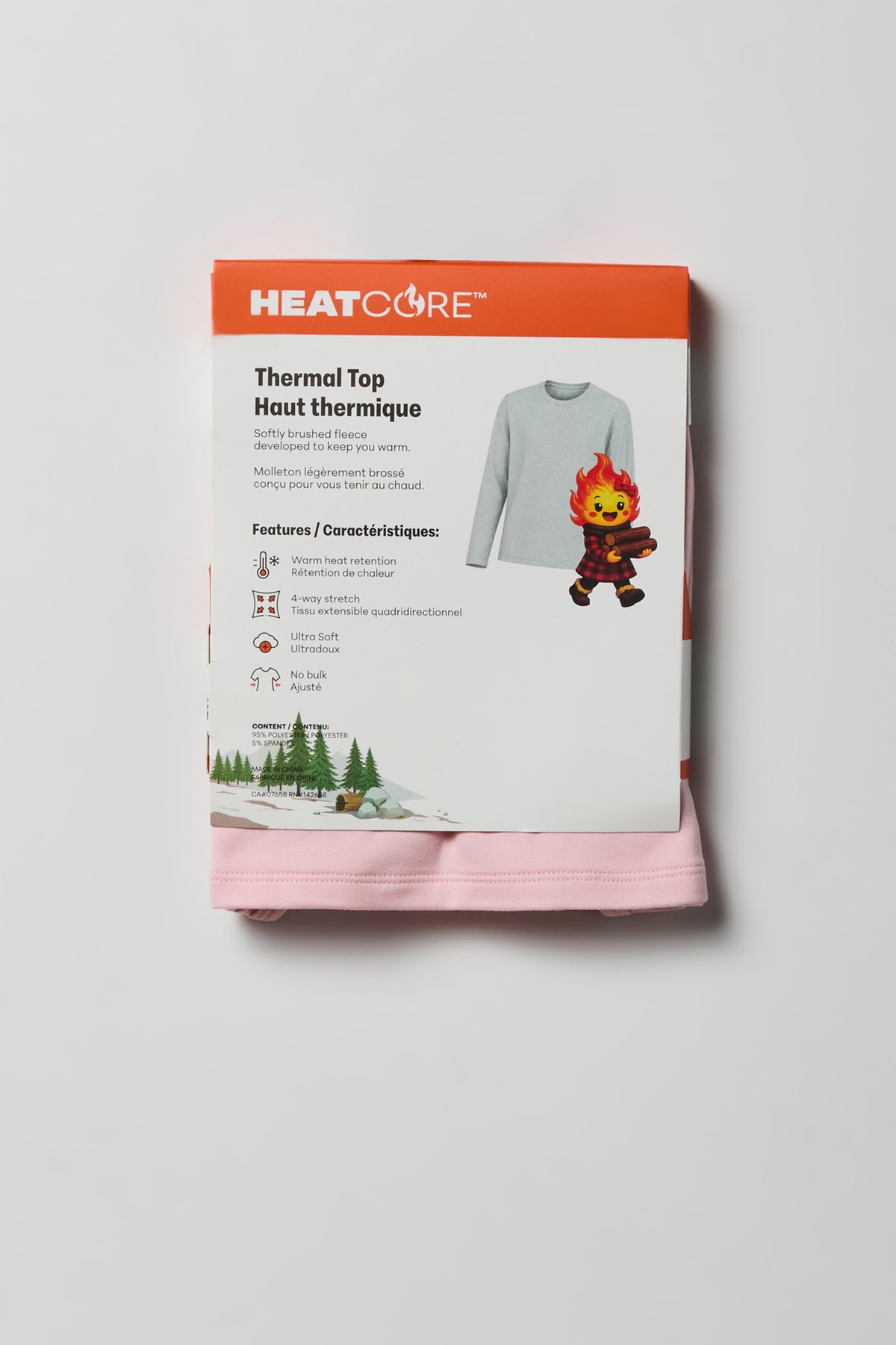 Vue alternative 4. Haut thermique HEATCORE à manches longues
