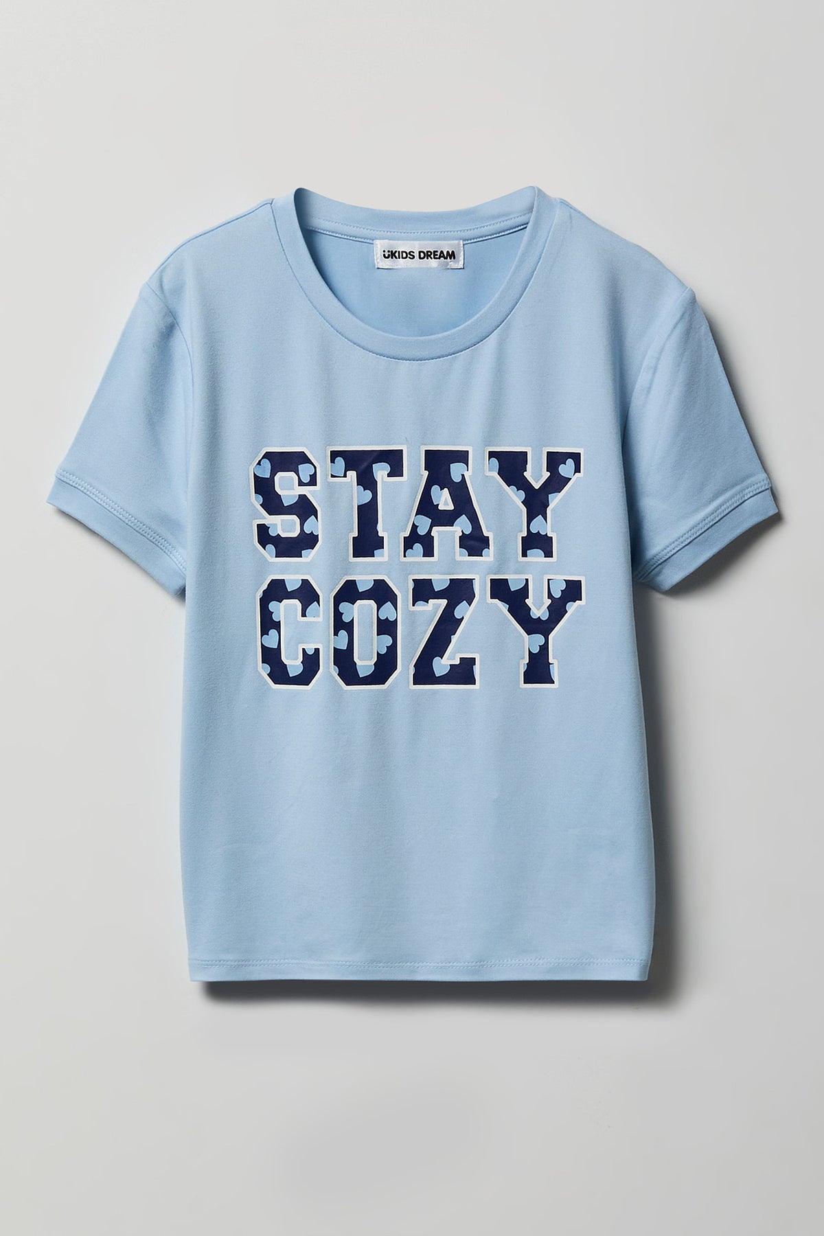 Vue alternative 2. Ensemble pyjama vec t-shirt imprimé et jogger en velours pour fille