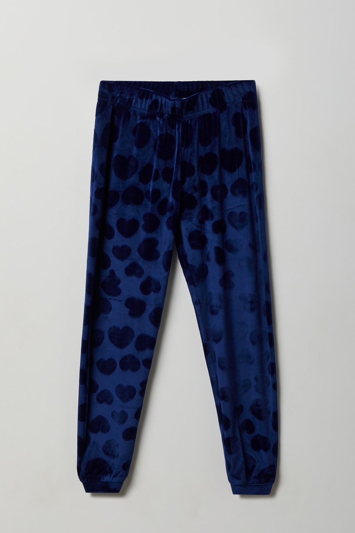 Vue alternative 4. Ensemble pyjama vec t-shirt imprimé et jogger en velours pour fille