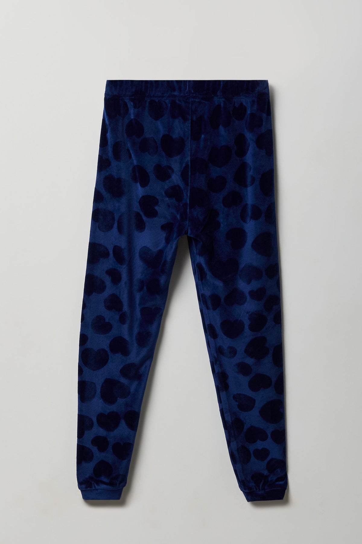 Vue alternative 5. Ensemble pyjama vec t-shirt imprimé et jogger en velours pour fille